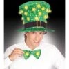 St. Patty's Day Light Up Shamrock Tie