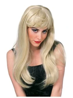 Women's Long Blonde Glamour Wig