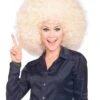 Adult Blonde Super Afro Wig