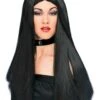 Women's Long Black 24-inch Witch Wig