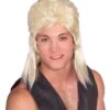 Men's Blonde Mullet Wig