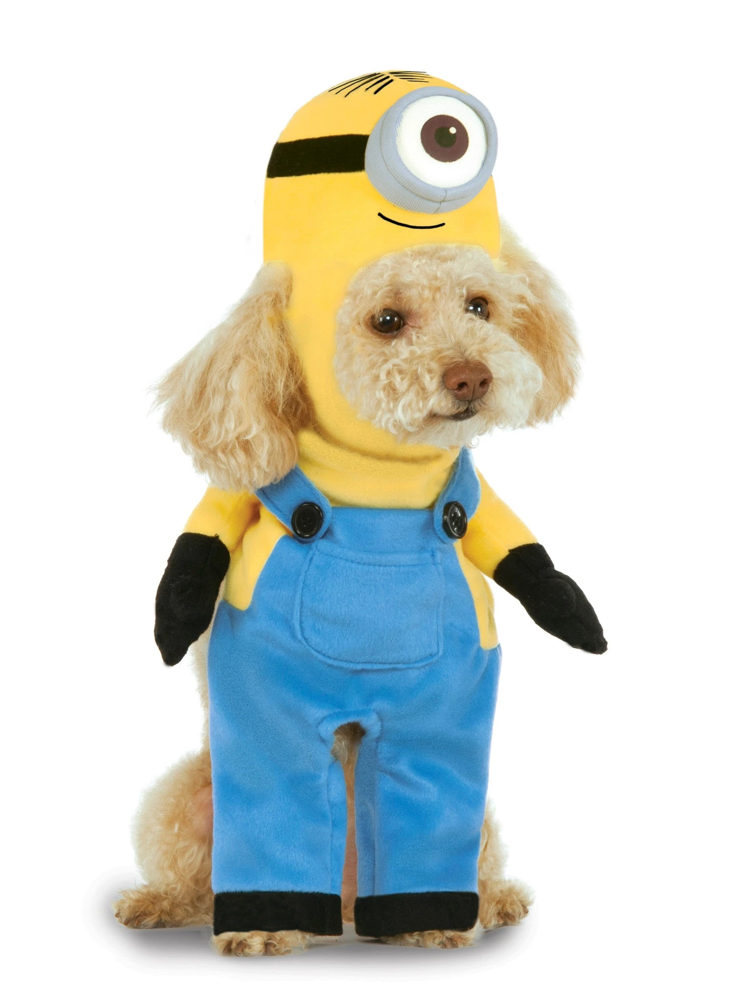 Despicable Me Minion Stuart Walking Pet Costume 1 Despicable Me Minion Stuart Walking Pet Costume