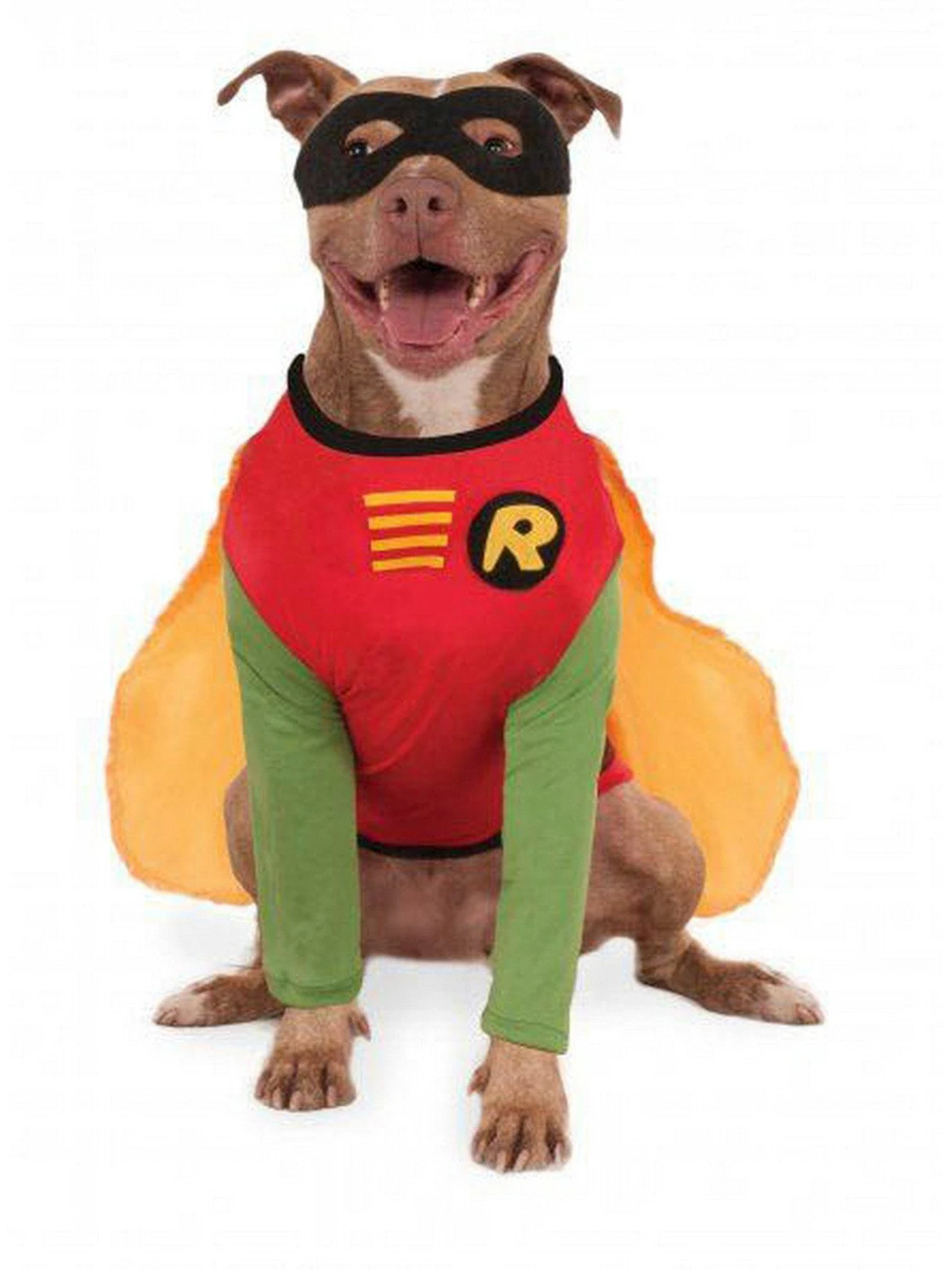 Teen Titans Robin Big Dog Pet Costume 1 Teen Titans Robin Big Dog Pet Costume