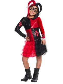 DC Comics Girls Harley Quinn Hoodie Dress