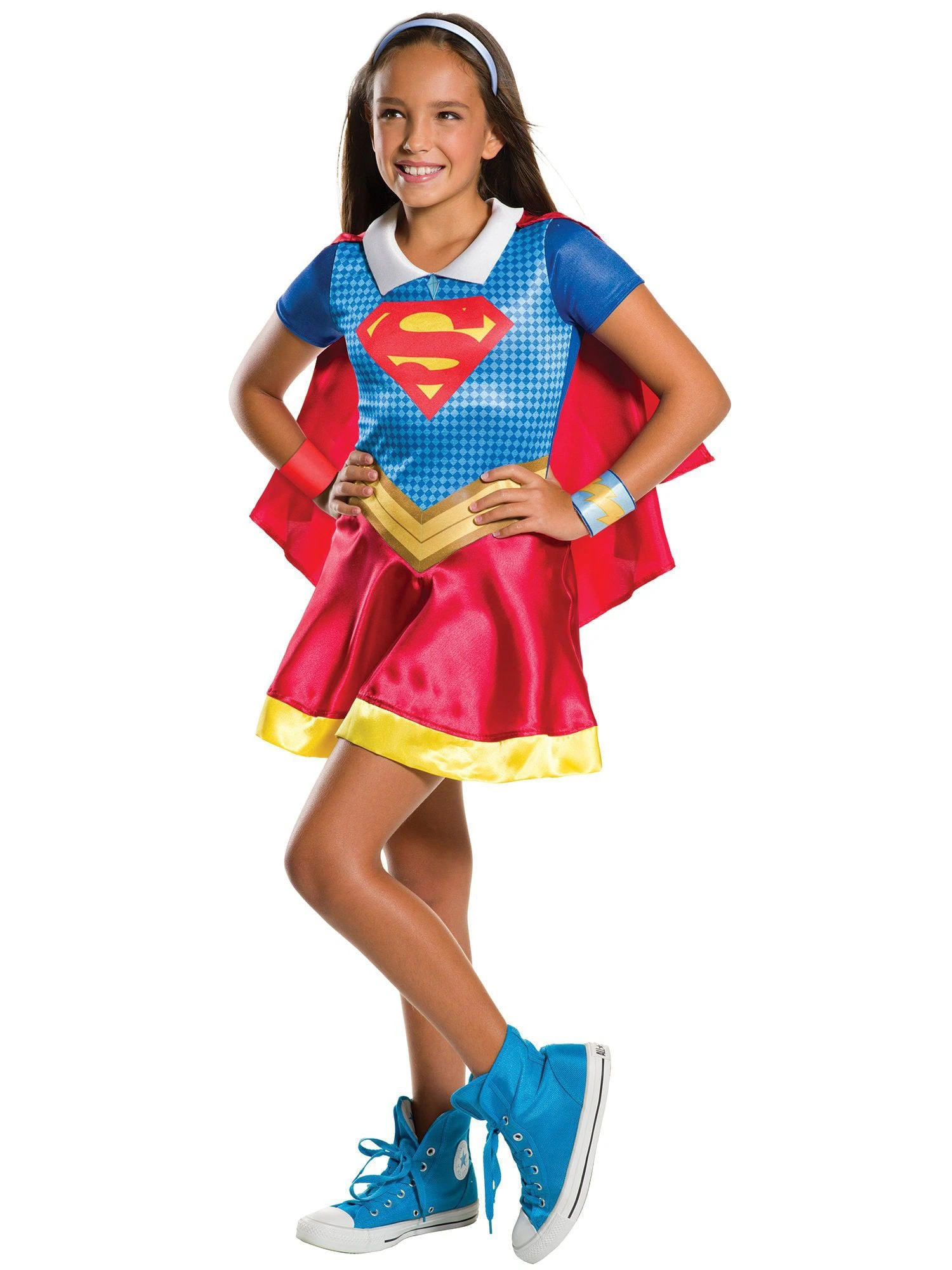 Girls' DC Superhero Girls Supergirl Costume 1 Girls' DC Superhero Girls Supergirl Costume