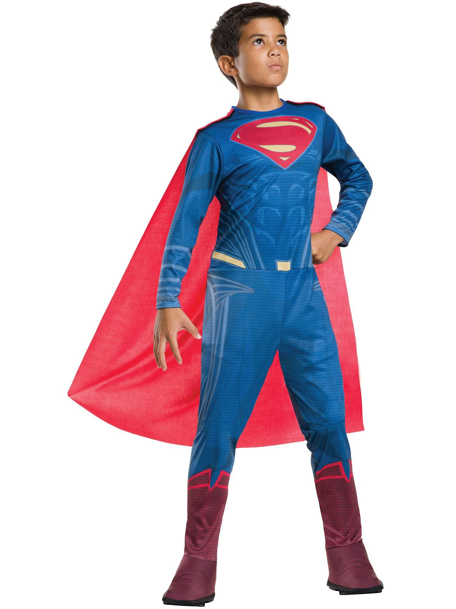 Batman V Superman: Dawn Of Justice - Tween Boys Superman Costume 1 Batman V Superman: Dawn Of Justice - Tween Boys Superman Costume