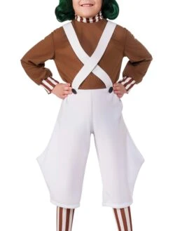 Charlie And The Chocolate Factory Child Oompa Loompa Costume 6 Charlie And The Chocolate Factory Child Oompa Loompa Costume -Costume Supercenter Store r620934 3