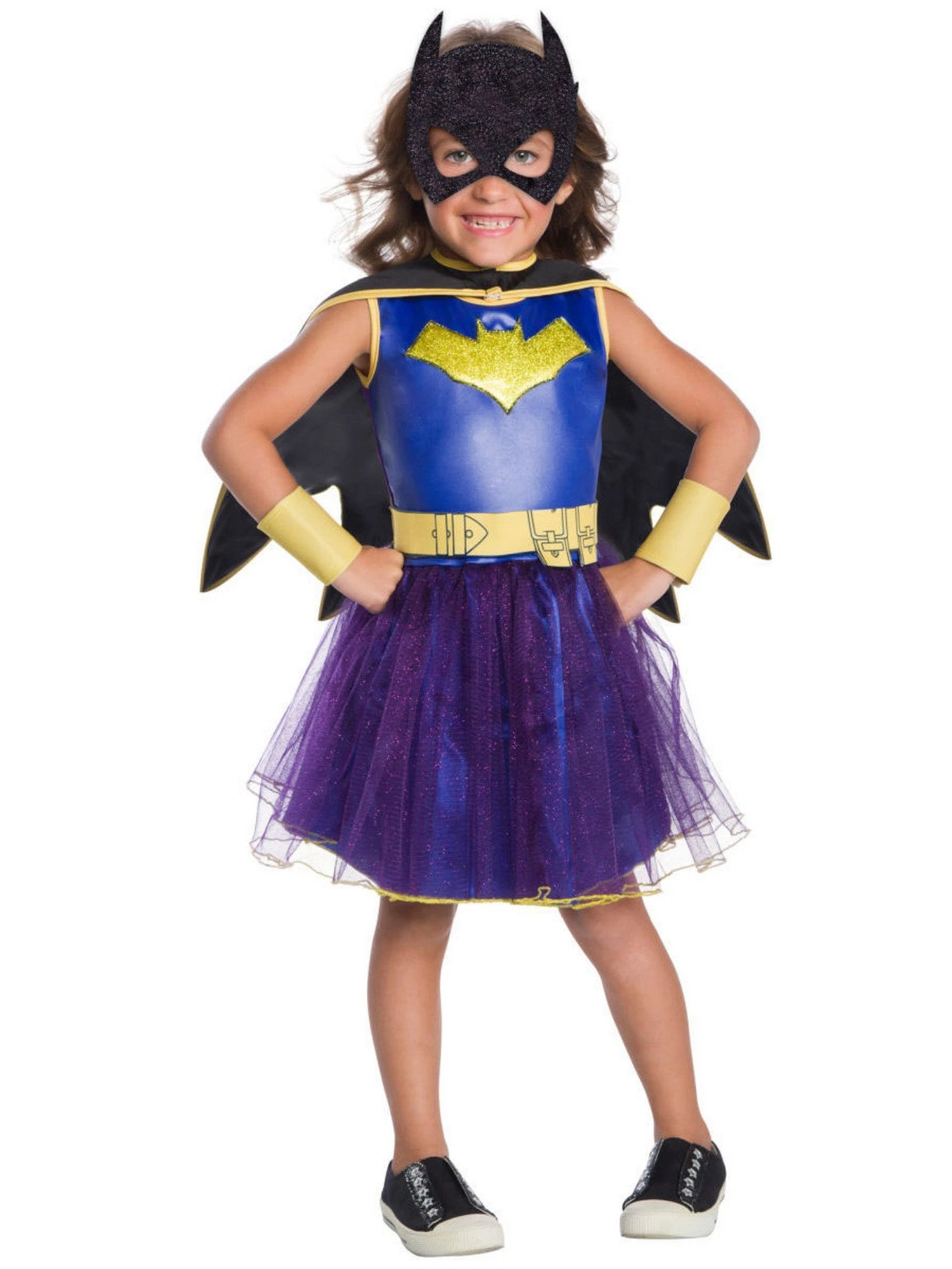 DC Comics Child Deluxe Batgirl Costume 1 DC Comics Child Deluxe Batgirl Costume