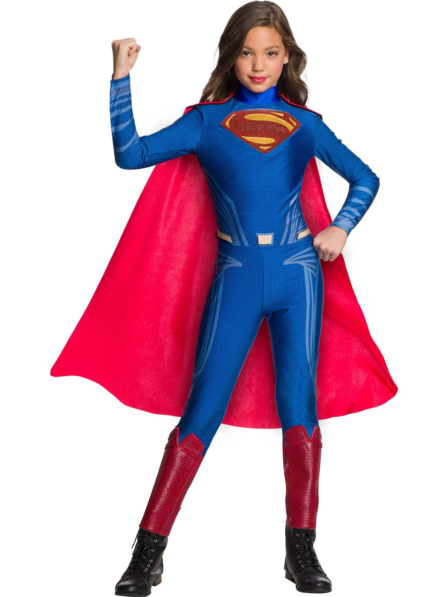Justice League Superman Jumpsuit For Girls 1 Justice League Superman Jumpsuit For Girls