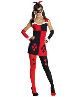 Girls DC Comics Harley Quinn Tween Costume
