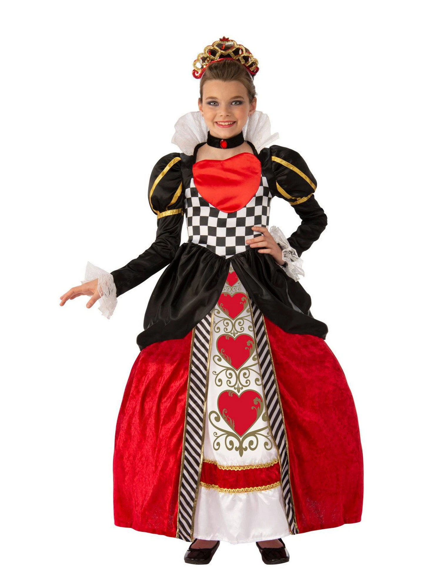 Elite Red Queen Child Costume 1 Elite Red Queen Child Costume