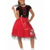Red Sweetheart 50's Costume