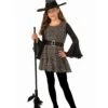Girls Patchwork Witch Costume