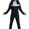 Men's The Nun Costume Top, Headpiece And Mask Set