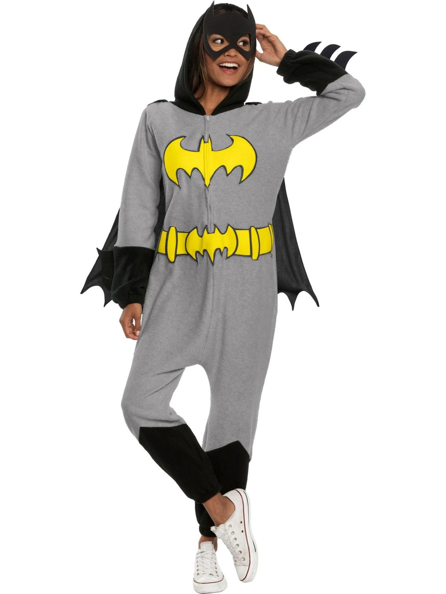 Women's DC Super Hero Batgirl Zipsters Costume 1 Women's DC Super Hero Batgirl Zipsters Costume