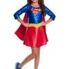 Deluxe Supergirl Superhero Girls Costume For Kids