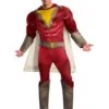 Shazam Deluxe Red Costume Adult