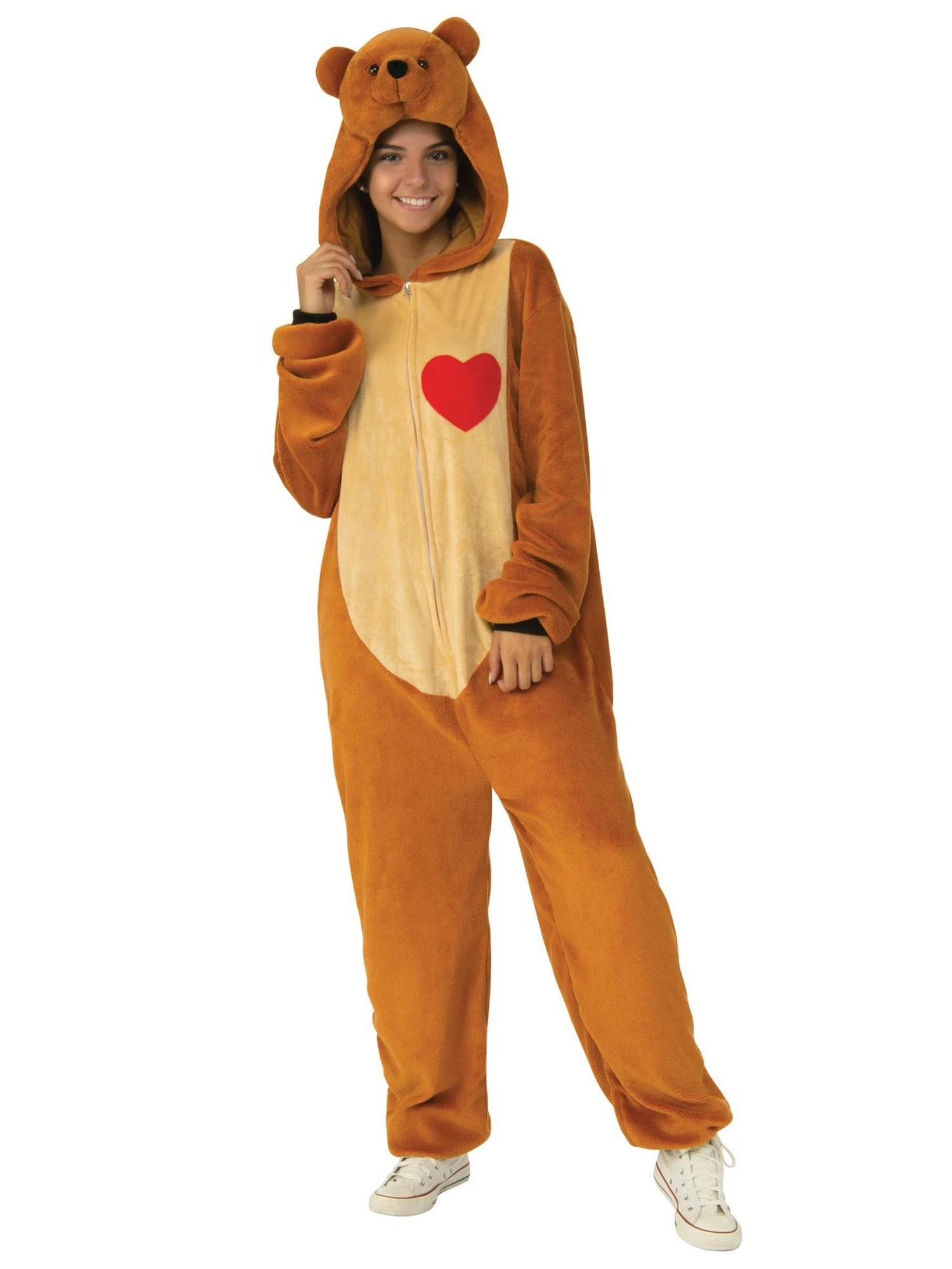 Adult Teddy Bear Zipsters Costume 1 Adult Teddy Bear Zipsters Costume