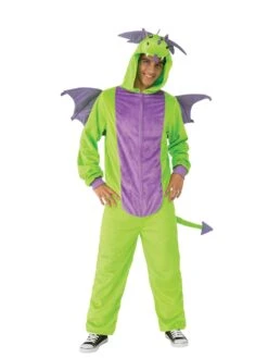 Adult Green Dragon Zipsters Costume