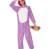 Adult Purple Unicorn Zipsters Costume