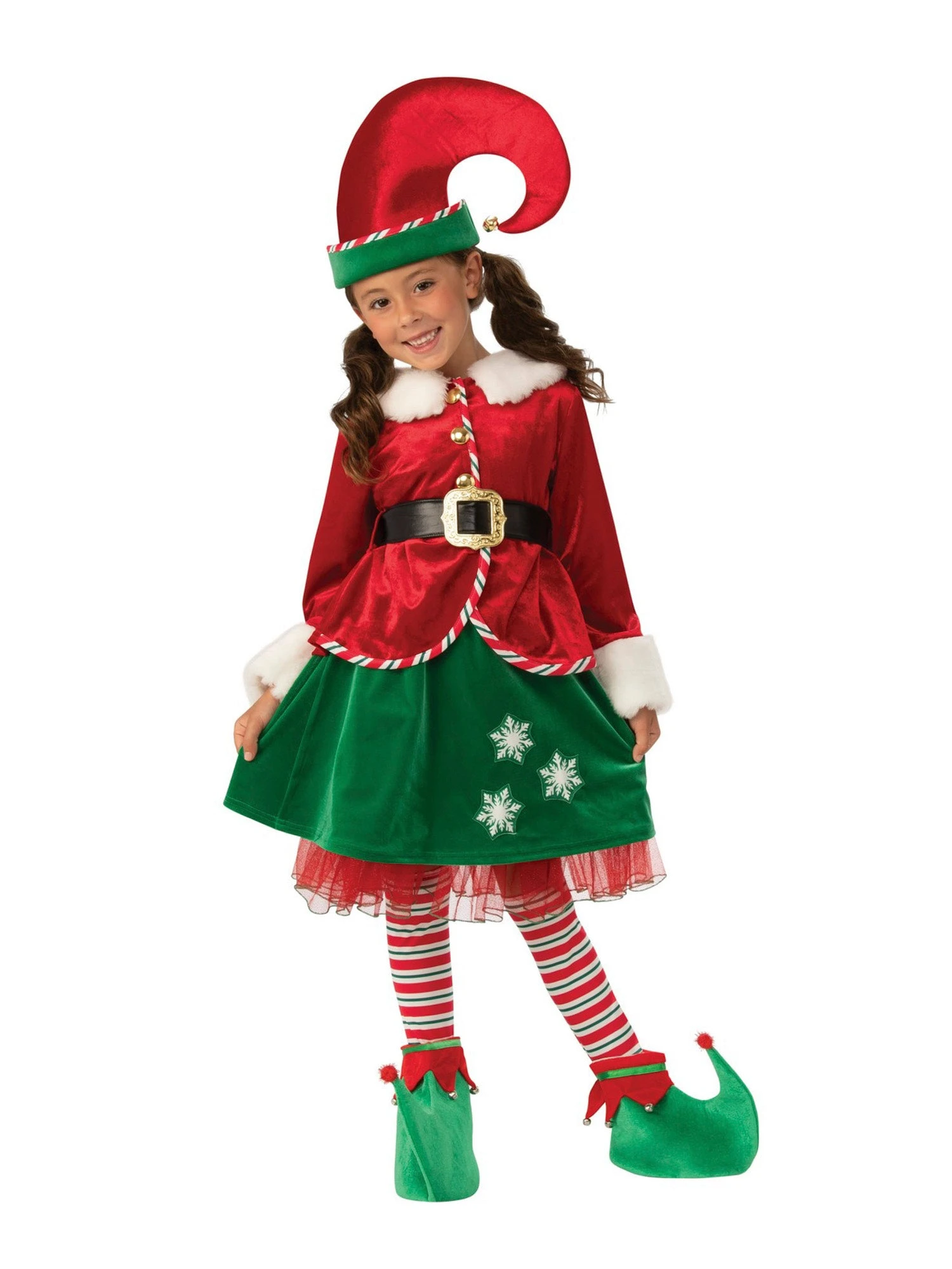 Girls Elf Girl Costume 1 Girls Elf Girl Costume