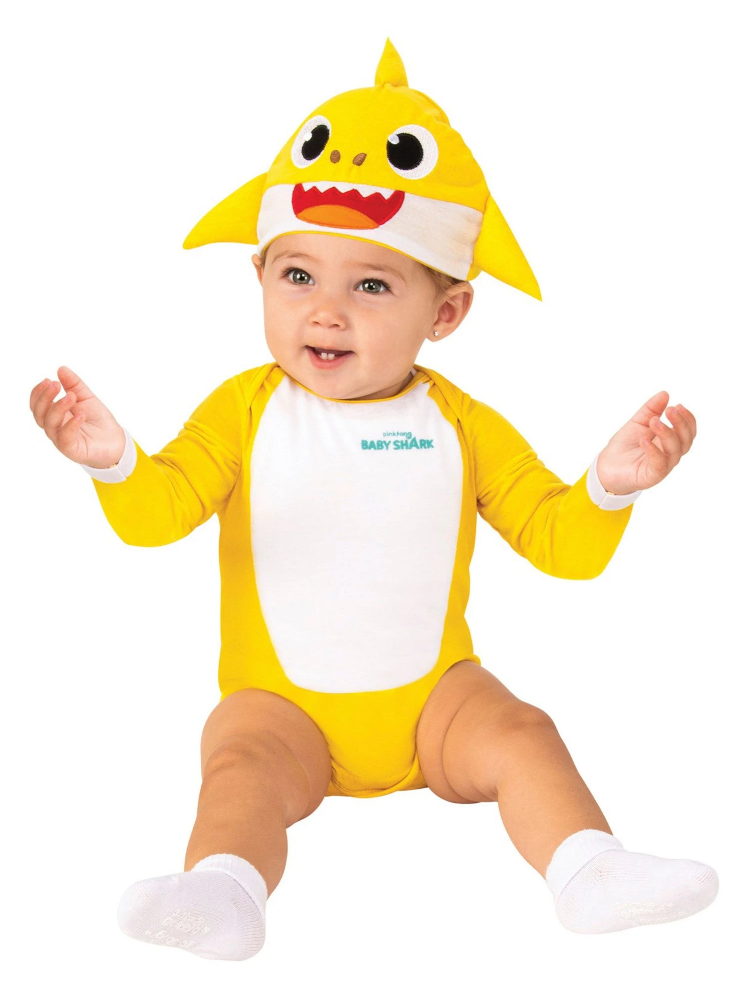 Baby Shark Romper And Headpiece For Babies 1 Baby Shark Romper And Headpiece For Babies