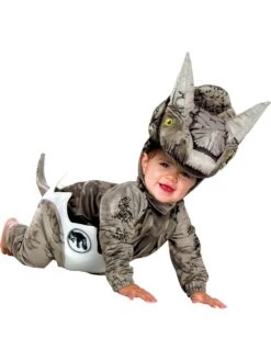 Hatching Triceratops Costume For Infant