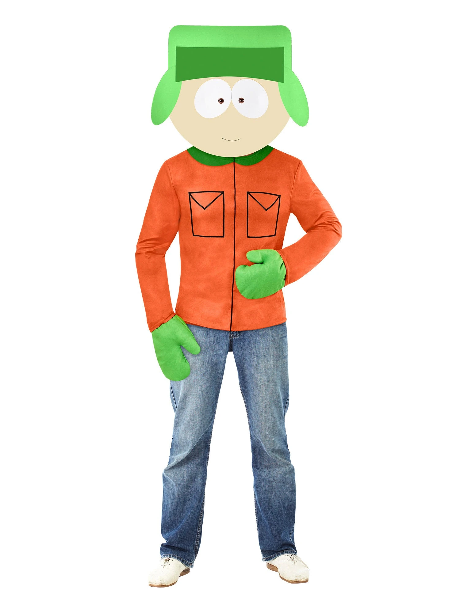 Men's South Park Kyle Costume 1 Men's South Park Kyle Costume