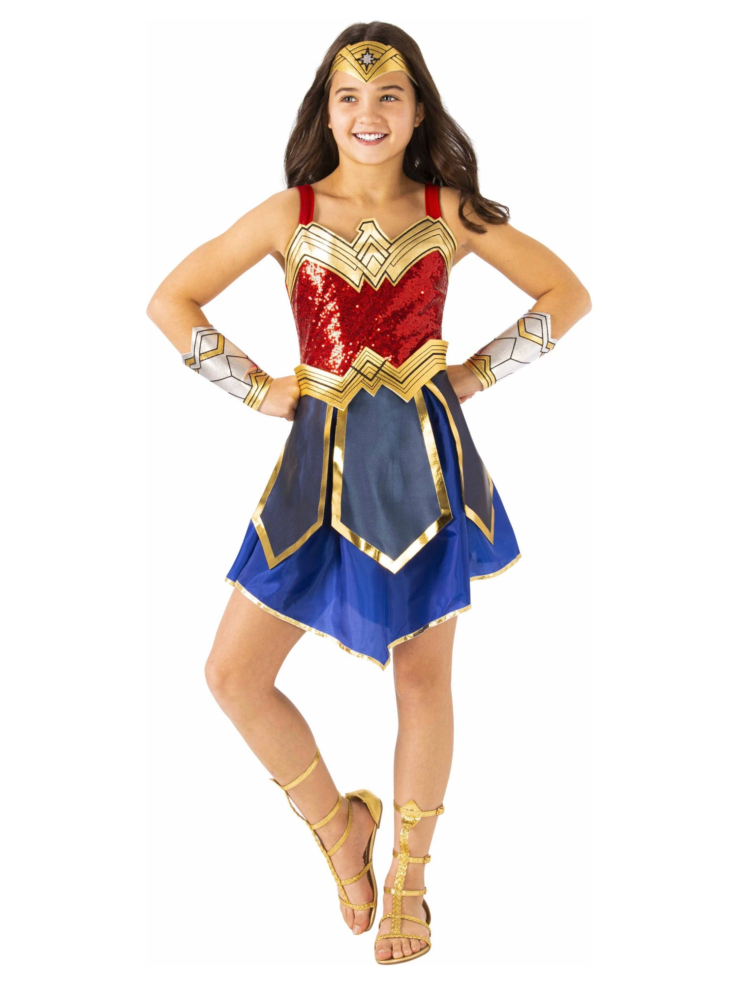 Girls' Wonder Woman Movie Costume - Premium 1 Girls' Wonder Woman Movie Costume - Premium