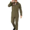 Men's Top Gun: Maverick Flight Suit Costume - Deluxe