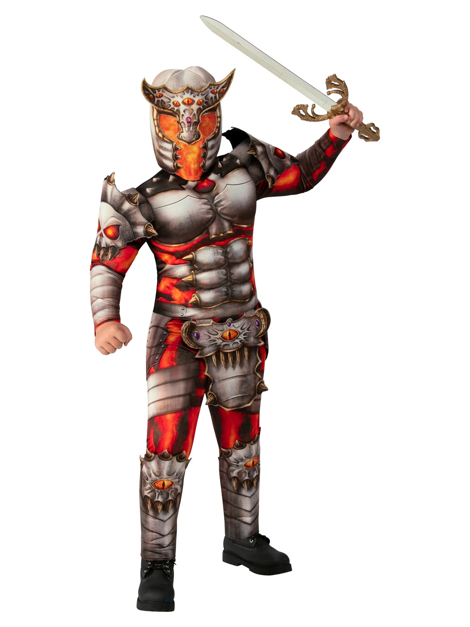 Boys' Demon Knight Warrior Costume 1 Boys' Demon Knight Warrior Costume