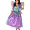 Girls' Light-Up Purple Fairy Costume