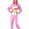 Adult Care Bears Cheer Bear Zipsters Costume