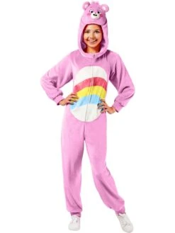 Adult Care Bears Cheer Bear Zipsters Costume