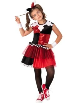 Girls' DC Comics Harley Quinn Tutu Dress 7 Girls' DC Comics Harley Quinn Tutu Dress -Costume Supercenter Store r702875 4