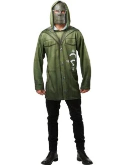 Men's The Batman Riddler Top And Mask Set