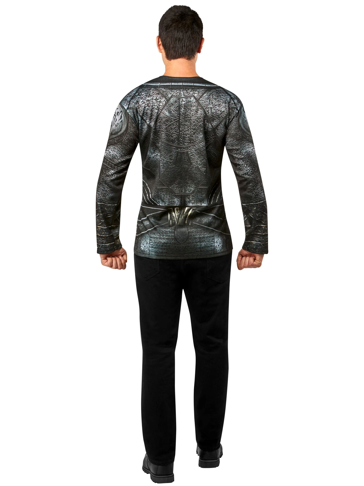 Men's DC Comics Black Adam Top With Cape 4 Men's DC Comics Black Adam Top With Cape - Image 4