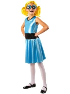 Girls' Powerpuff Girls Bubbles Costume