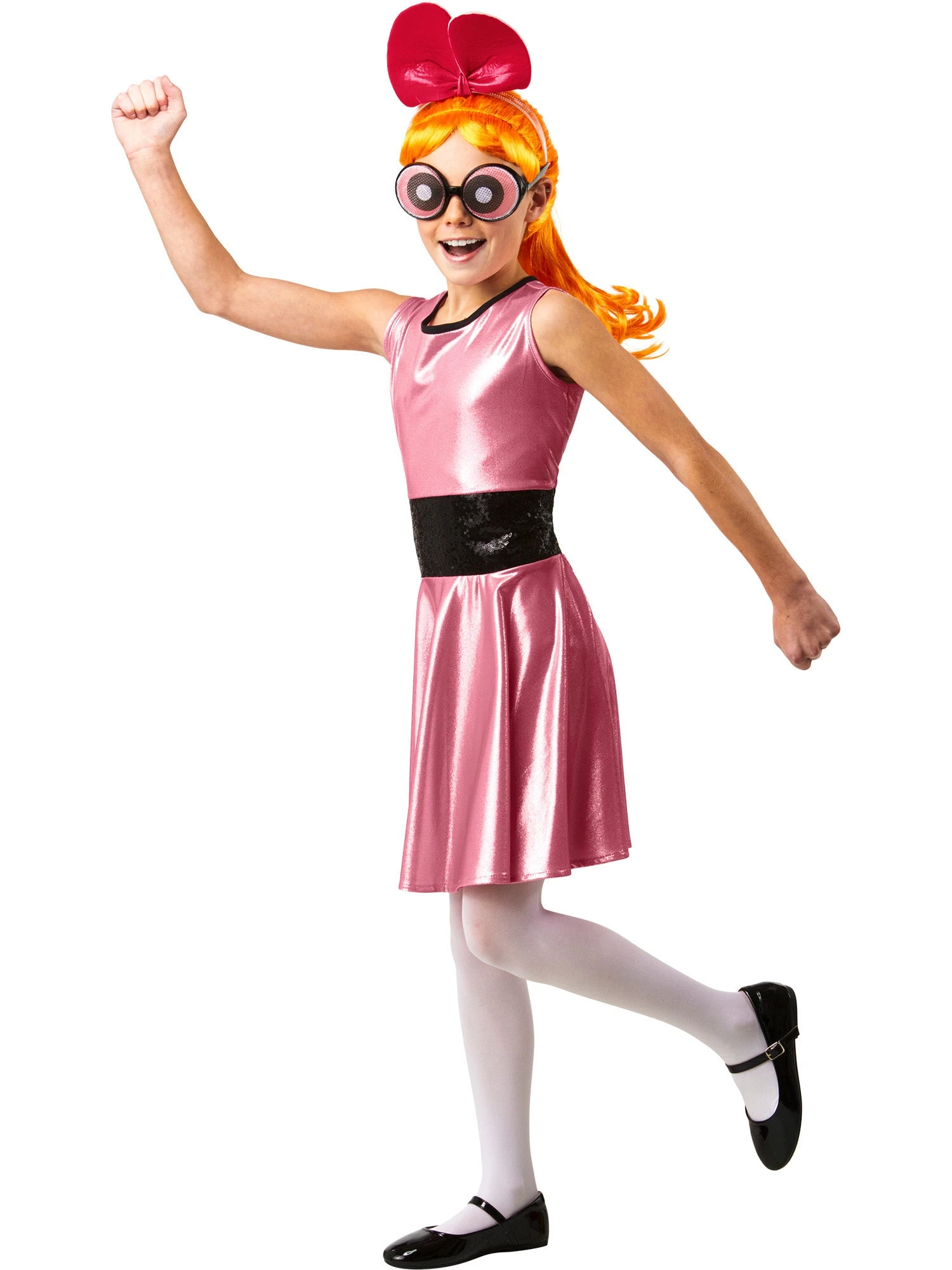 Girls' Powerpuff Girls Blossom Costume 1 Girls' Powerpuff Girls Blossom Costume