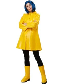 Women's Coraline Raincoat Costume