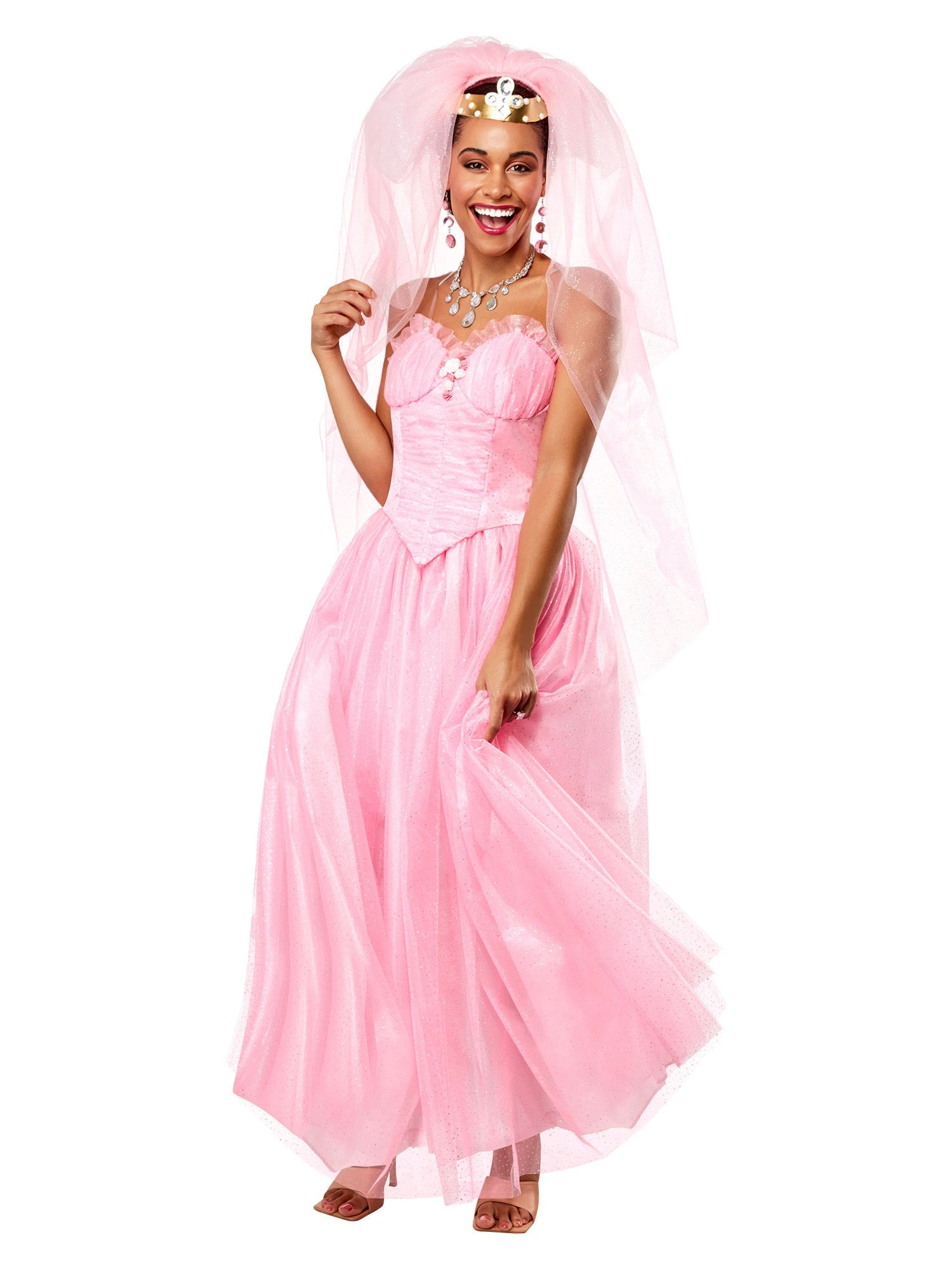 Women's Coming To America Lisa McDowell Wedding Dress Costume 1 Women's Coming To America Lisa McDowell Wedding Dress Costume