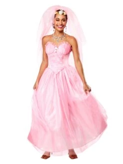 Women's Coming To America Lisa McDowell Wedding Dress Costume 7 Women's Coming To America Lisa McDowell Wedding Dress Costume -Costume Supercenter Store r703101 4