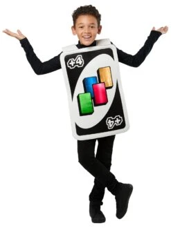 Kids' Mattel Uno Draw Four Card Costume