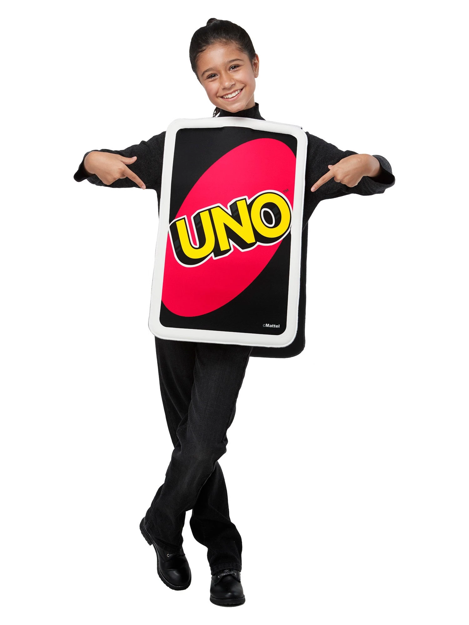 Kids' Mattel Uno Draw Four Card Costume 2 Kids' Mattel Uno Draw Four Card Costume - Image 2