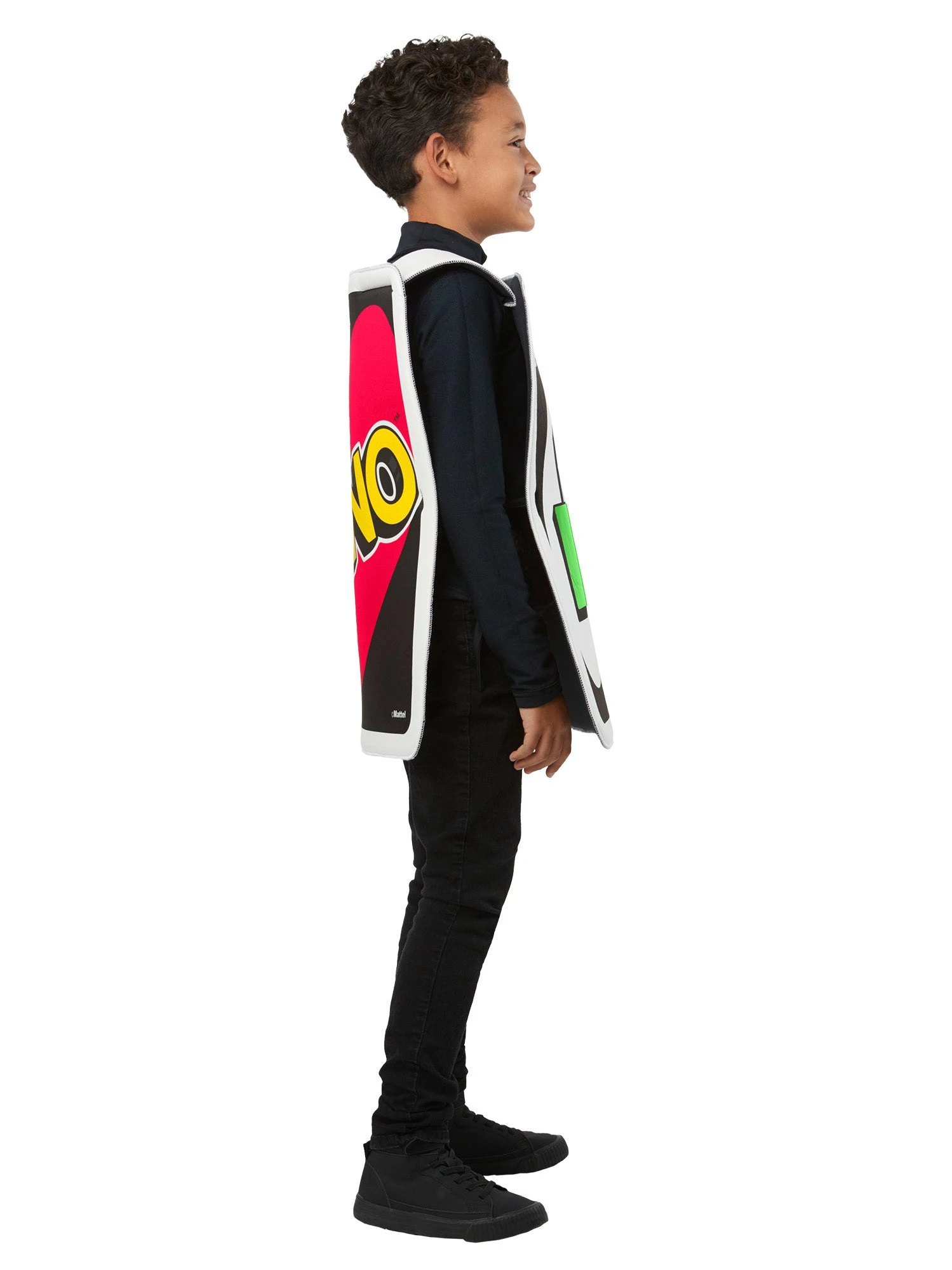 Kids' Mattel Uno Draw Four Card Costume 3 Kids' Mattel Uno Draw Four Card Costume - Image 3