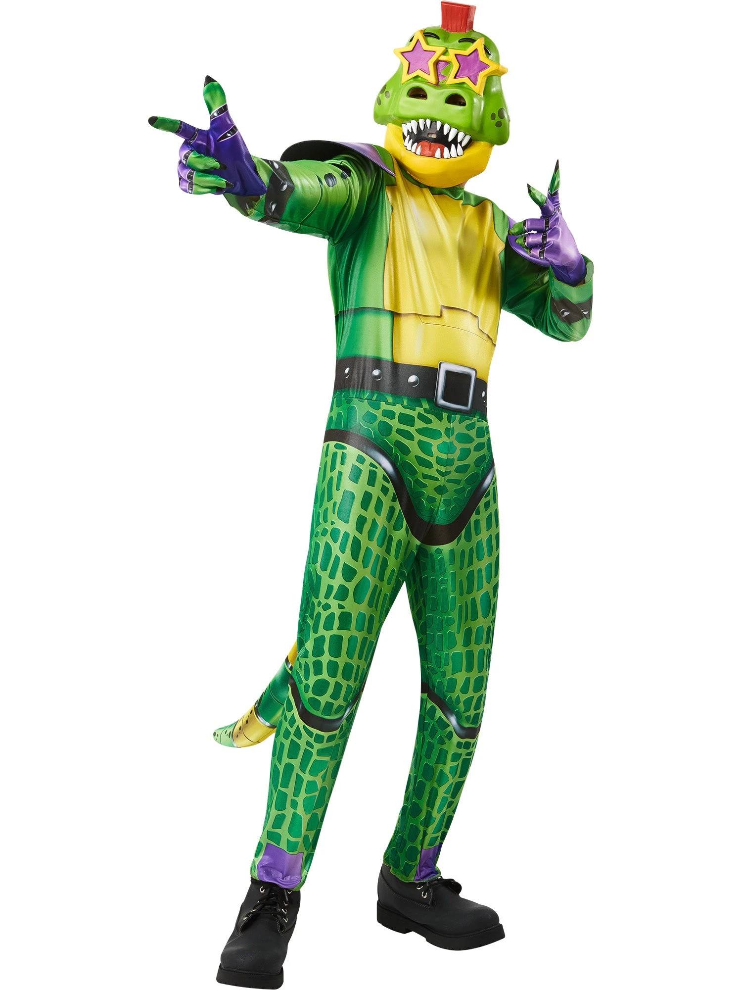 Boys' Five Nights At Freddy's Montgomery Gator Costume 2 Boys' Five Nights At Freddy's Montgomery Gator Costume - Image 2