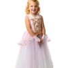 Girls' Pastel Unicorn Princess Costume