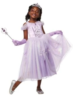Girls' Lovely Lavender Princess Costume