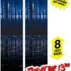 Friday The 13th Crystal Lake Forest 8 Foot Wall Decoration