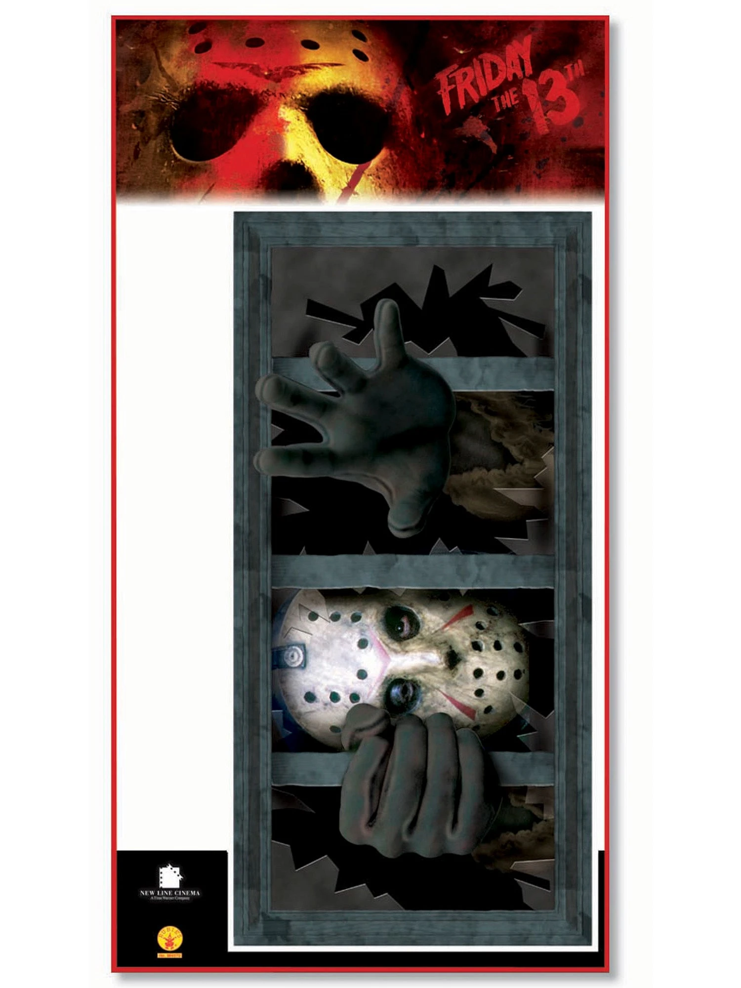 Friday The 13th Jason 8 Foot Wall Decoration 1 Friday The 13th Jason 8 Foot Wall Decoration